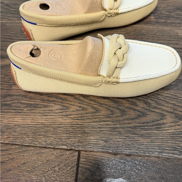 Rothy's Women's The Braid Driver loafers in Cappuccino. - Picture 4 of 12